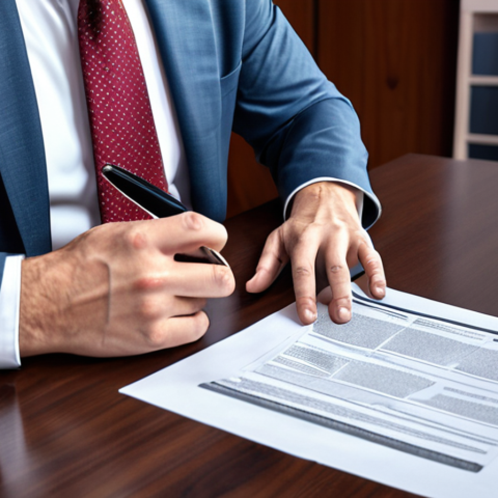 **

Prompt: Contract negotiation scene, lawyer reviewing AI consulting agreement, emphasizing liability, data privacy, copyright clauses, modern office setting, legal documents scattered, serious and professional tone.

**