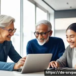 AI 상담사 서비스의 성과 분석 방법 - **Prompt 1: Empowered User Experience**
    A photo-realistic image depicting a diverse group of thr...